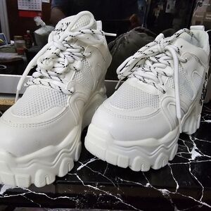European Girls Elevated Fashion Sneakers